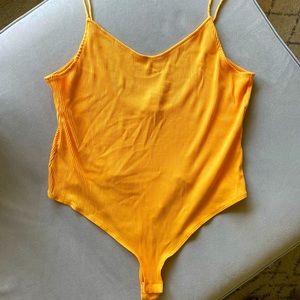 H&M | XL Ribbed Thong Bodysuit